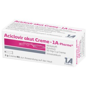 Aciclovir akut Creme - 1A Pharma®