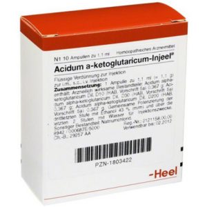 Acidum a-ketoglutaricum-Injeel® forte Ampullen