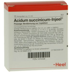 Acidum succinicum-Injeel® Ampullen