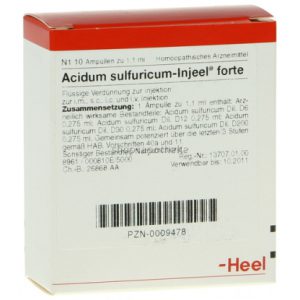 Acidum sulfuricum-Injeel® forte Ampullen