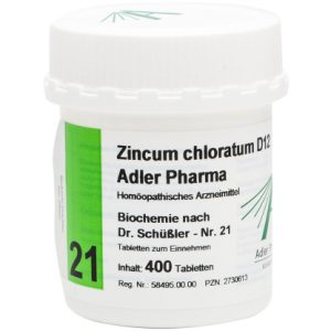 Adler Pharma Zincum chloratum D12 Biochemie nach Dr. Schüßler Nr. 21