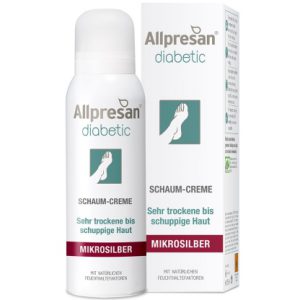 Allpresan® diabetic Intensivpflege plus Mikrosilber Schaum-Creme