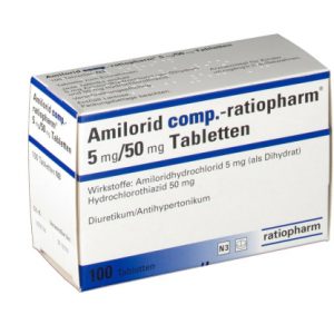 Amilorid comp. ratiopharm 5mg/50mg Tabletten