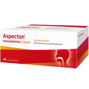 Aspecton® Halstabletten Cassis