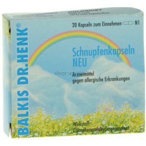 BALKIS DR. HENK® Schnupfenkapseln