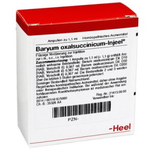 Baryum oxalsuccinicum-Injeel® Ampullen
