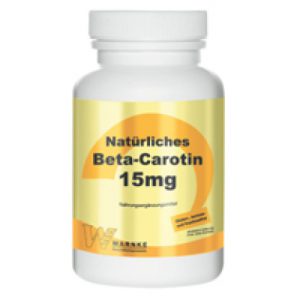 Beta Carotin Kapseln 15 mg natuerlich
