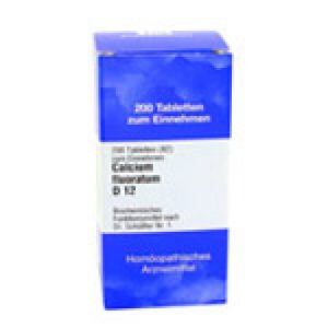 Biochemie 1 Calcium fluoratum D 12