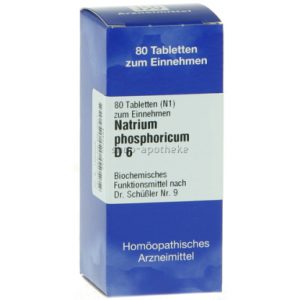 Biochemie 9 Natrium phosphoricum D 6