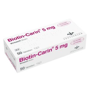 Biotin Carin 5 Tabletten