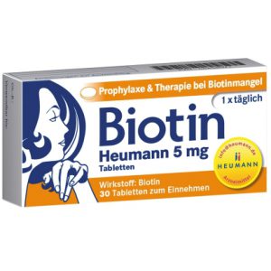 Biotin Heumann 5 mg