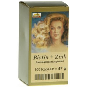 Biotin plus Zink Haarkapseln