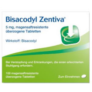 Bisacodyl Zentiva® magensaftresistente Tabletten