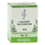 Bombastus Biochemie 12 Calcium sulfuricum D 6 Tabletten