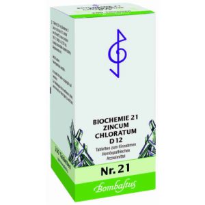Bombastus Biochemie 21 Zincum chloratum D 12 Tabletten