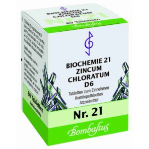 Bombastus Biochemie 21 Zincum chloratum D 6 Tabletten