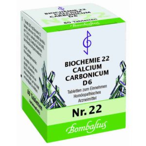 Bombastus Biochemie 22 Calcium carbonicum D 6 Tabletten