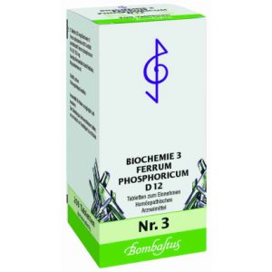 Bombastus Biochemie 3 Ferrum phosphoricum D 12 Tabletten