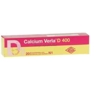 Calcium Verla D 400 Brausetabletten