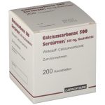 Calciumcarbonat 500 Kautabletten