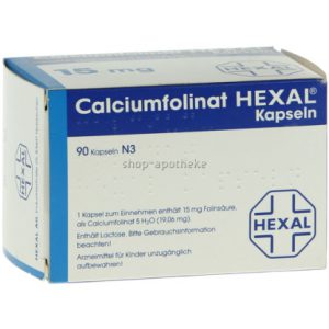Calciumfolinat HEXAL®15 mg Kapseln
