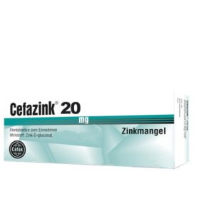 Cefazink® 20 mg