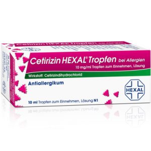 Cetirizin HEXAL® Tropfen bei Allergien