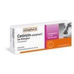Cetirizin-ratiopharm® 10 mg bei Allergien Filmtabletten
