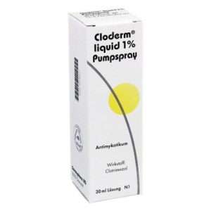 Cloderm® Liquid 1% Pumpspray