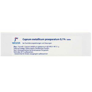 Cuprum metallicum praeparatum 0