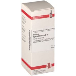 DHU Acidum hydrochloricum D2 Dilution