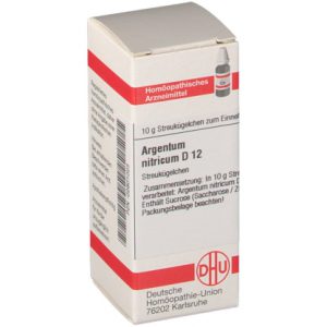 DHU Argentum nitricum D12 Globuli