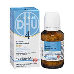 DHU Biochemie 4 Kalium chloratum D6 karto