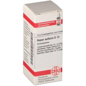 DHU Hepar sulfuris D12 Globuli