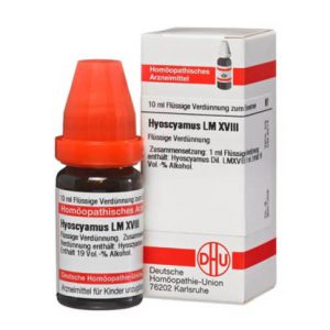 DHU Hyoscyamus LM XVIII Dilution