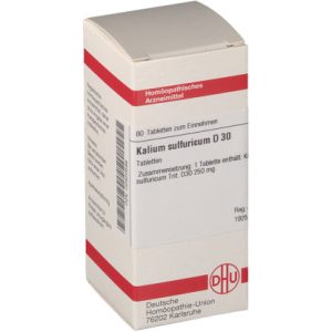 DHU Kalium sulfuricum D30 Tabletten