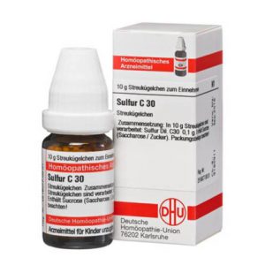 DHU Sulfur C30 Globuli