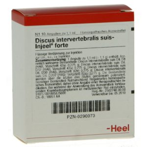 Discus intervertebralis suis-Injeel forte Ampullen