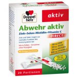 Doppelherz® aktiv Abwehr aktiv DIRECT Zink + Selen + Histidin Pellets