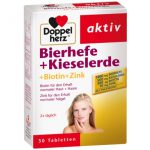 Doppelherz® aktiv Bierhefe + Kieselerde + Biotin + Zink Tabletten