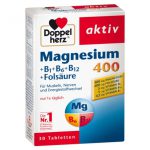 Doppelherz® aktiv Magnesium 400 + B1 + B6 + B12 + Folsäure Tabletten