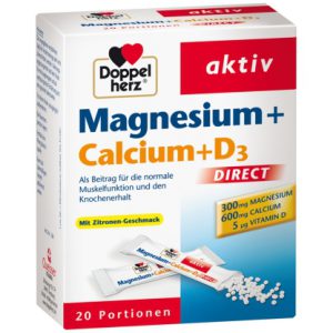 Doppelherz® aktiv Magnesium + Calcium + D3 DIRECT Micro-Pellets