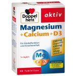 Doppelherz® Magnesium + Calcium + D3 Tabletten