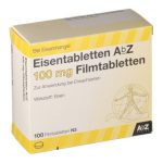 Eisentabletten AbZ 100 mg