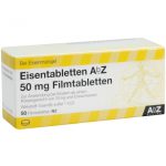 Eisentabletten AbZ 50 mg