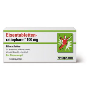 Eisentabletten-ratiopharm® 100 mg Filmtabletten