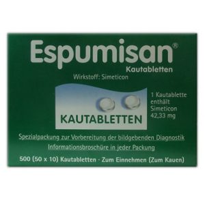 Espumisan® Kautabletten für bildgebende Diagnostik