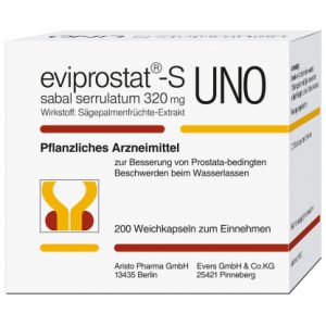 Eviprostat S sab.ser. 320 uno Kapseln