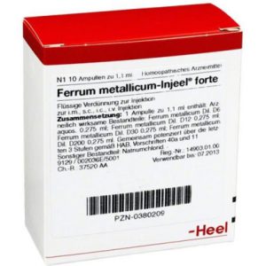 Ferrum metallicum-Injeel® forte Ampullen