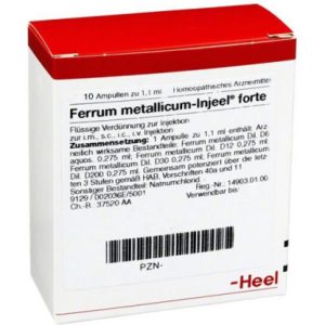 Ferrum metallicum-Injeel® forte Ampullen